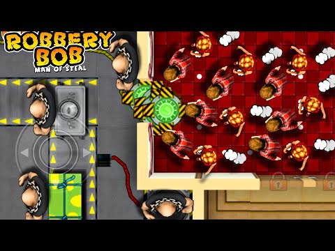 Robbery Bob : Advanced - Biffen Costume Use Wind-up Toy And Teleport Mine Perfect Part 175