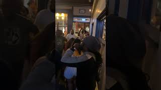 The Roof is on Fire at the Cottage Street Pub in Bar Harbor, Maine