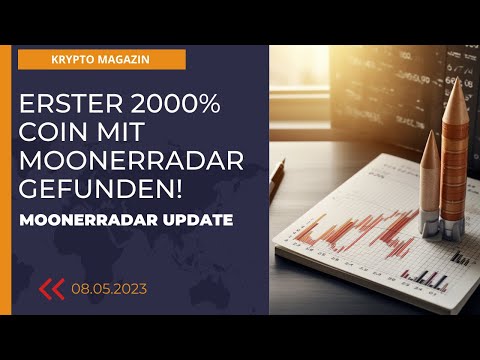 Erster 2000% Coin mit Moonerradar gefunden