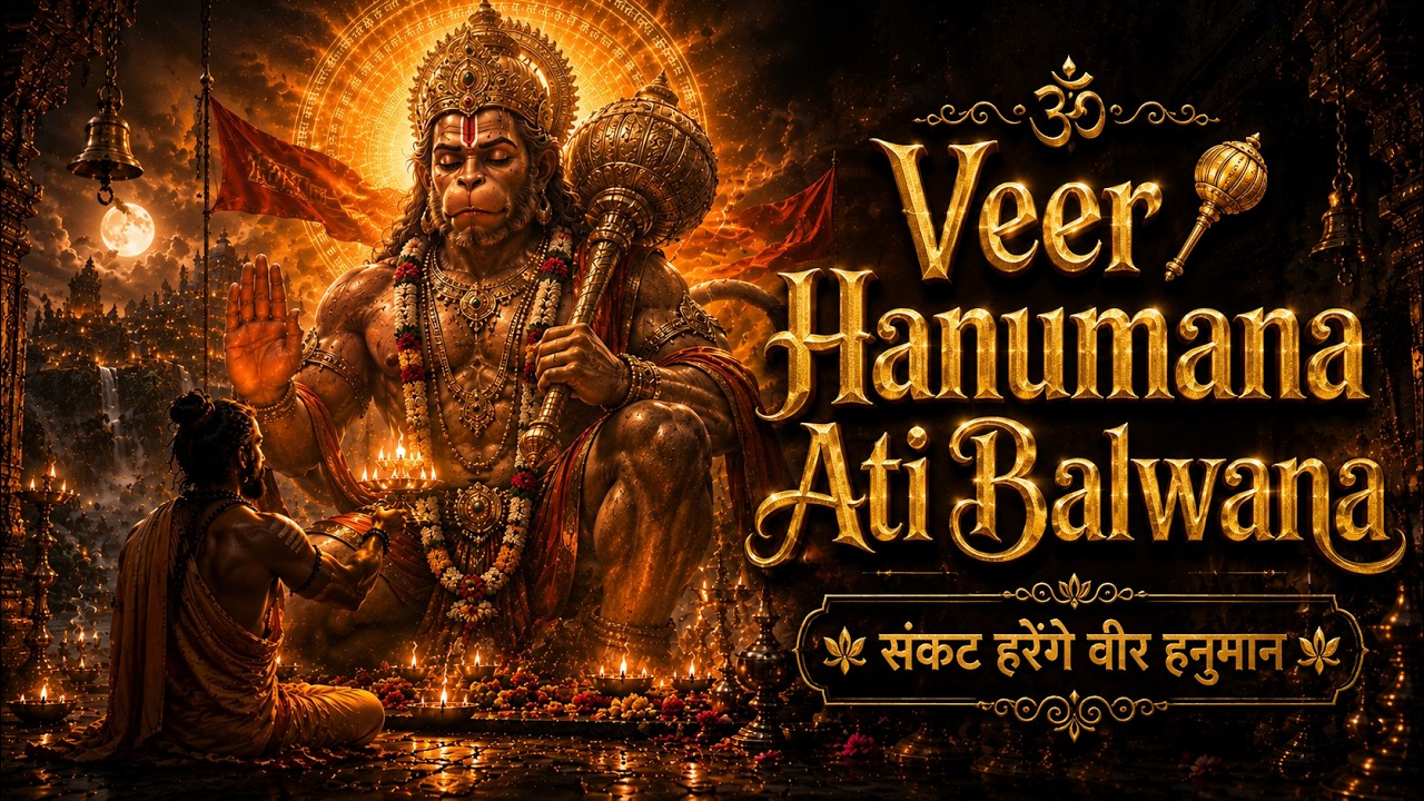 When Troubles Surround You, Remember Hanuman | Veer Hanumana Ati Balwana | Hanuman Bhajan