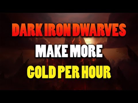 New Best Race For Gold Making??? Dark Iron Dwarf at a glance