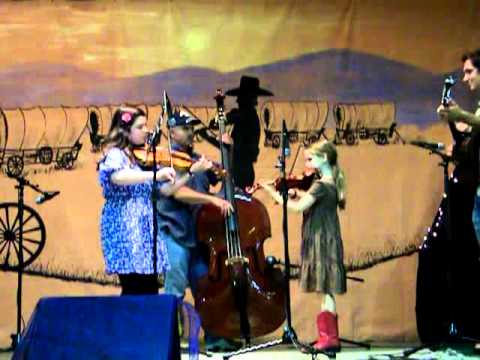 Laura and Hannah Allison - 2011 Western Open Fiddle Championships - Twin Fiddle round 2