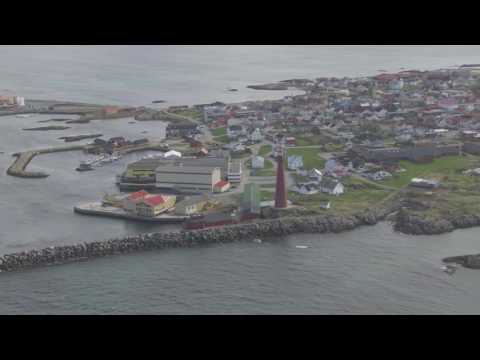 Bleik, Andøya, Andenes Fyr, Rakettskytefelt, Orionfly - Flying Over Norway