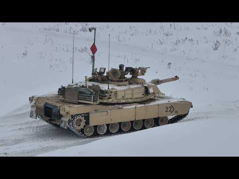 U.S. Army 3-8 CAV Abrams Platoon Live-Fire | Operation Warhorse Surge
