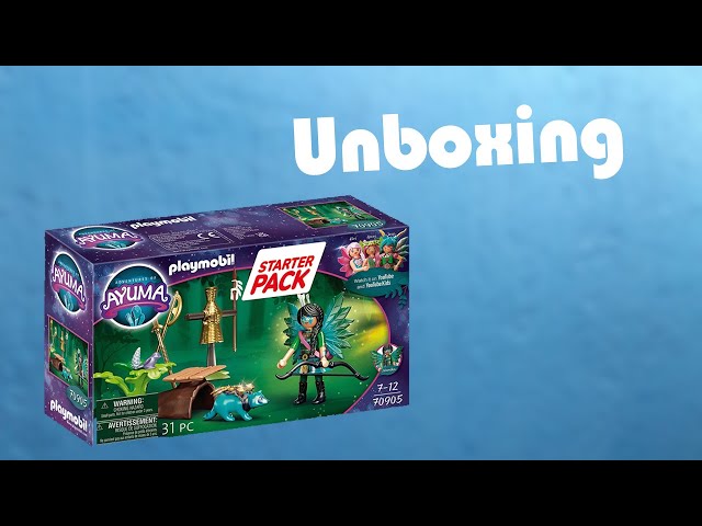 Vídeo relacionado con PLAYMOBIL 70905 Adventures of Ayuma Starter Pack Knight Fairy con Mapache, Juguetes para niños a Partir de 7 años, Multicolor