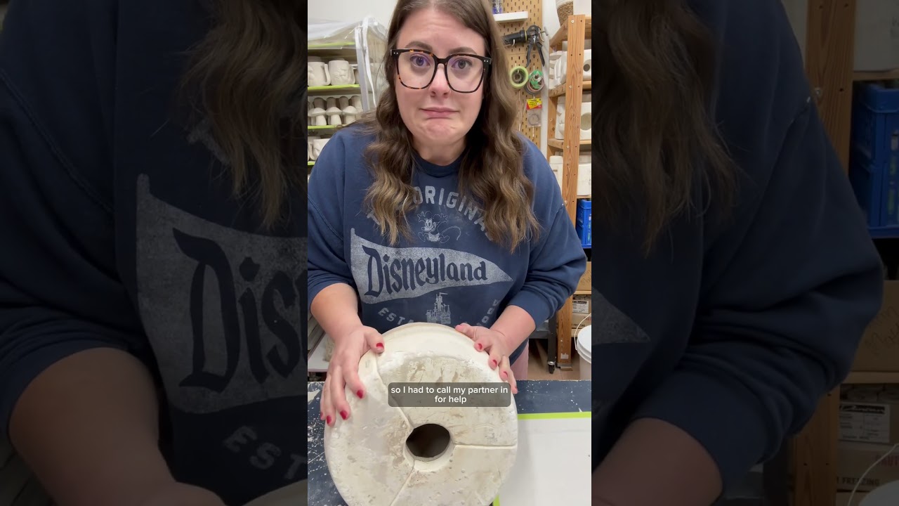 Making Ceramic Christmas Trees! 1/3 #ceramics #slipcast