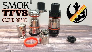 TFV8 Cloud Beast by Smok | TFV4 Comparison | Unboxing | Can I Vape it at 300 Watts?