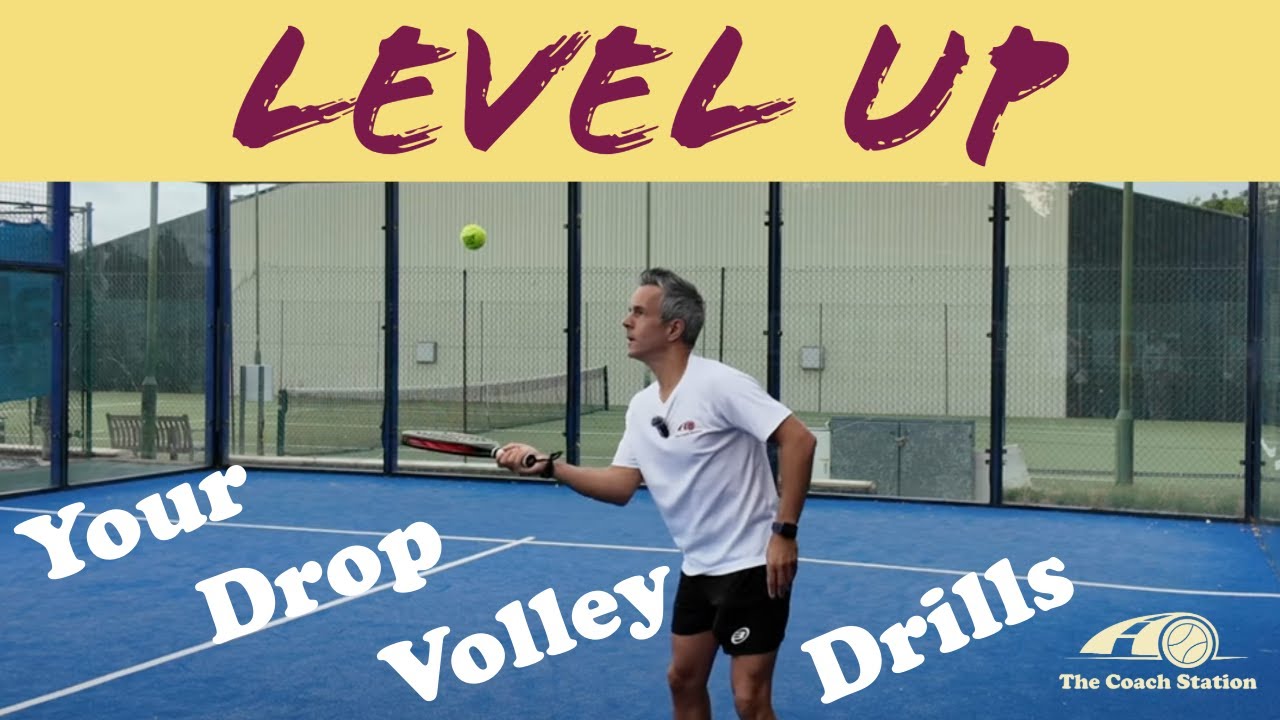 Drop volley progression: five levels of control