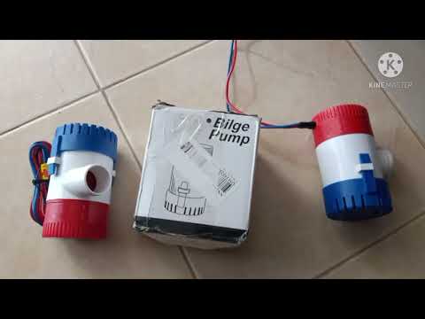 Bilge Pump review 1100 gph bilge pump from Lazada