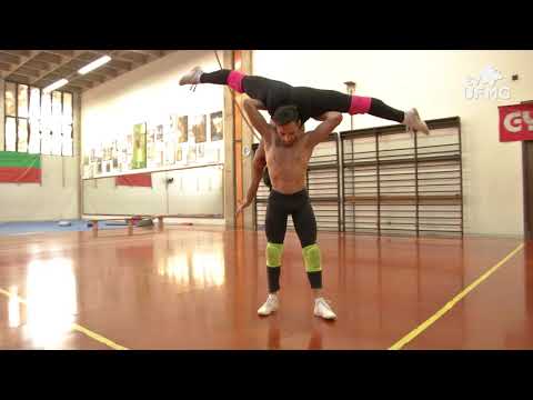 UFMG - Universidade Federal de Minas Gerais - Atletas da ginástica aeróbica da UFMG brilham em competição na Bulgária