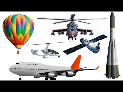 Воздушный транспорт: видео для детей.