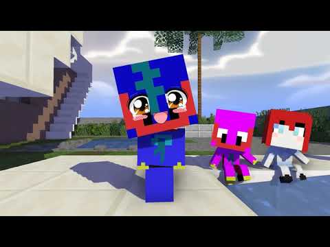 MONSTER SCHOOL : HUGGY WUGGY POPPY PLAYTIME CHICKEN WING - MINECRAFT ANIMATION