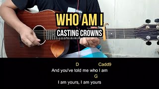 Who Am I - Casting Crowns | Guitar Tutorial