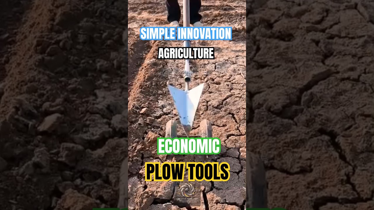 Simple Innovation for Farmers: Practical & Economical Manual Plow Tool