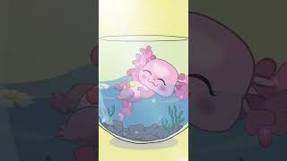 Download lagu Cute Axolotl Animation 😍 #cute  #animation #shorts mp3