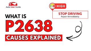 Meaning of OBD p2638