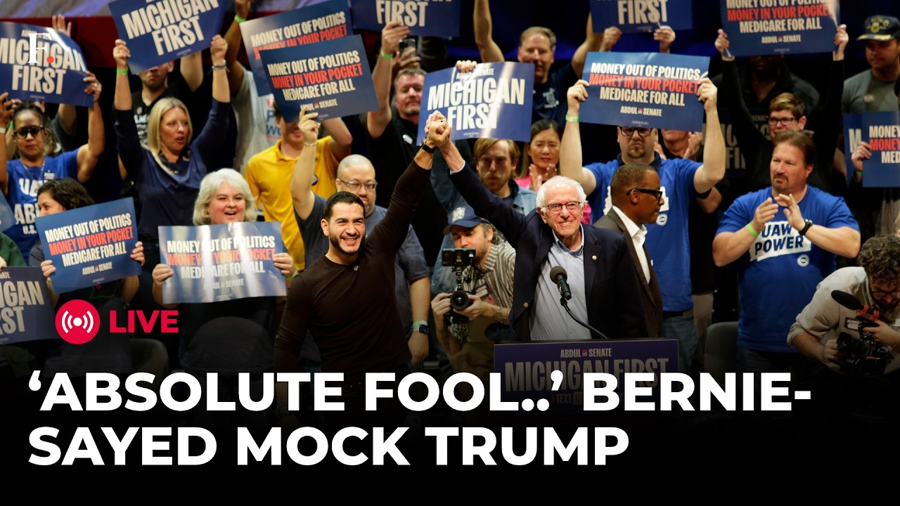 'Most Consequential Midterms...' Bernie Sanders & El-Sayed Take Aim at Trump, AI & Billionaires