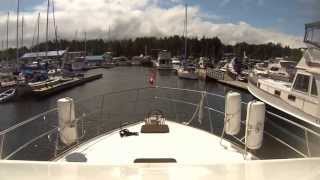 preview picture of video 'Hindson Marina Penetanguishene Sea Ray docking Georgian Bay'