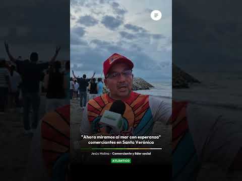 Santa Verónica recupera su playa y renueva la esperanza de comerciantes