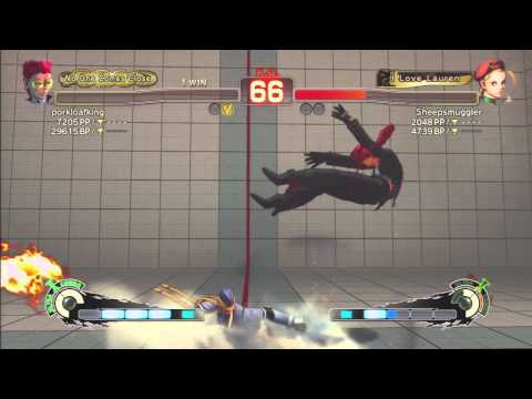 Super Street Fighter 4 Endless Sheepsmuggler VS Wolfkrone