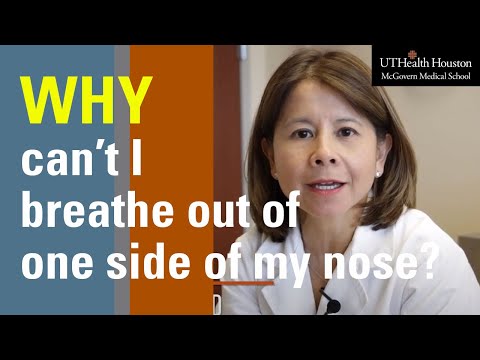Why Can't I Breathe Out of One Side of My Nose?