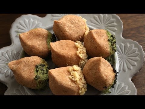 栗クッキー(ユルラン:율란) (Chestnut Cookies (Yul-lan: 율란))