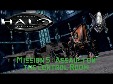 Halo: CE Anniversary Legendary Playthrough | Mission 5 : Assault on the Control Room