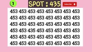 💥 Ready for a quick challenge?Locate the hidden 435 #fypviral #fypシ゚viral #fyp #iq #shorts #eymath