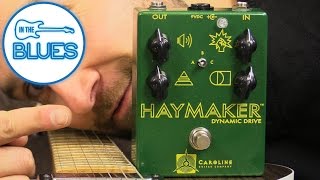 Video thumbnail for Caroline Guitar Company - Haymaker Dynamic Drive Pedal by intheblues