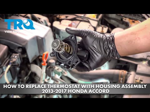 How to Replace the Thermostat on a 2013-2015 Honda Accord (Coolant