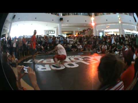 5 Floor Combat 2009 Bboy 1 vs 1 Battle - Day 2 Sky Young Virus Crew vs Wan Lion City Rawkus