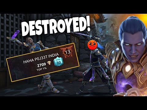 NEVER DISRESPECT 😡 I humiliated him for this || Shadow Fight 4 Arena 