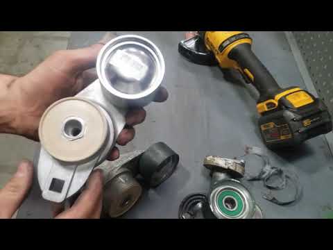 Disassembly Volvo vnl d13 alternator belt tentioner explain. 21454379 89477