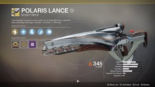 Destiny 2 - Nascent Dawn 4/5 Full Quest Chain (Polaris Lance Exotic Reward)