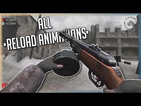 Call of Duty 2 - All Weapons Reload Animations (With Real Names)