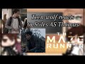 𖤐 𓈒࣪ Teen Wolf Reacts To Stiles As Thomas Newtmas TW TMR Short ࣪ ៹
