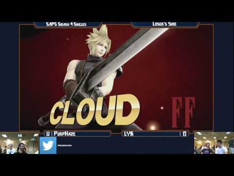 S@PS 31 Wii U Singles - PurpHaze (Cloud) vs LYR (Marth) - Loser's Bracket