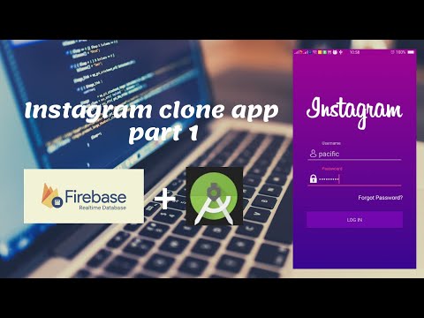 Instagram clone app with firebase part-1 (add firebase in our project)#Androiddeveloper#firebase