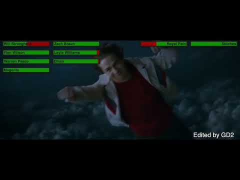 Sky High Final Battle with healthbars (2/2)