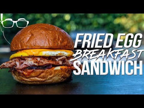 Perfect Fried Egg Breakfast Sandwich