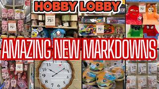 HOBBY LOBBY 75% OFF NEW CLEARANCE MARKDOWNS!😱HOBBY LOBBY NEW AMAZING MARKDOWNS #newvideo #hobbylobby