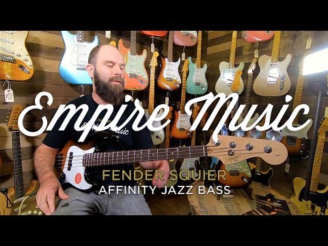 Обзор бас-гитары Fender Squier Affiinity Jazz Bass LRL