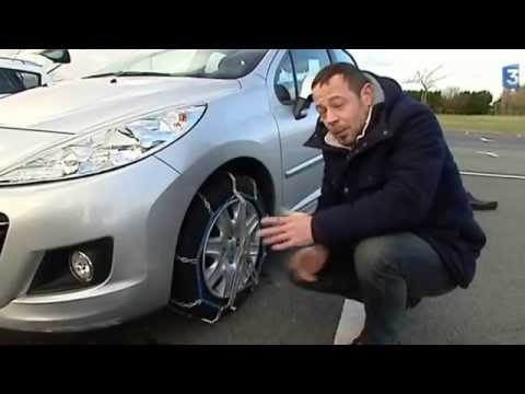 comment poser des chaines sur des pneus