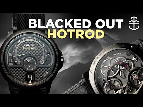 The Monsieur de Chanel Superleggera Intense Black Edition is the most masculine Chanel watch yet