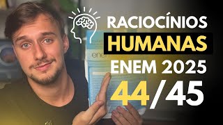 ✅ My REASONING to GET HUMANITIES in ENEM (+43 CORRECT ANSWERS)