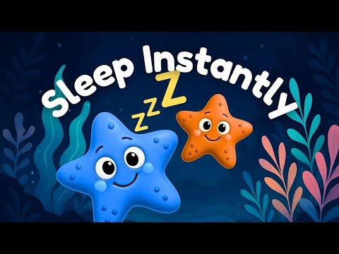 Fall Asleep in 5 Minutes ♫ Mozart Brahms Lullaby ♥ Sleep Music For Babies | Peaceful Fish Animation