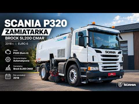 Gebraucht – Zamiatarki – Scania P320 Brock