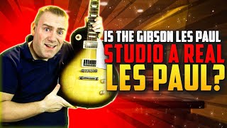 Video thumbnail for Is The Gibson Les Paul Studio A REAL Les Paul? by Cryptic Mask Guitar