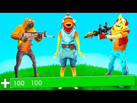 SE PRENDI DANNO LA PARTITA FINISCE! - FORTNITE *BATTLE ROYALE*