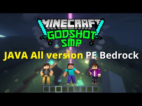 GodShot Gaming - HOW TO JOIN MY MINECRAFT SERVER | GodShot SMP Whitelist Minecraft JAVA PE Crack Tlauncher